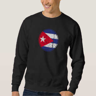 Sudadera Bandera cubana vintage 1