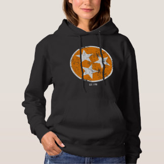 Sudadera Bandera de 3 estrellas TN Naranja y bandera del es