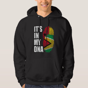 Sudadera Bandera de ADN de herencia mixta guineana de Bissa