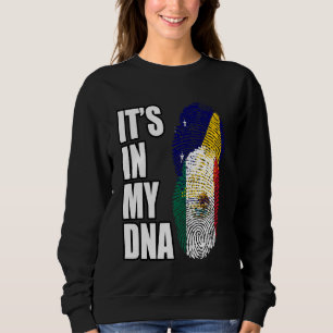 Sudadera Bandera De ADN Del Patrimonio De La Mezcla De Toke