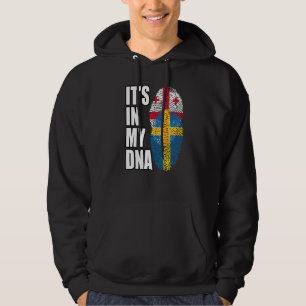 Sudadera Bandera De ADN Mezcla Georgiana Y Sueca