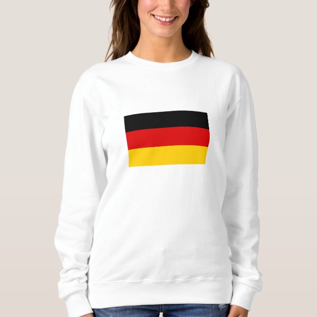 Sudadera Bandera de Alemania (Anverso)