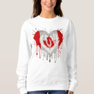 Sudadera Bandera de amor Canadá