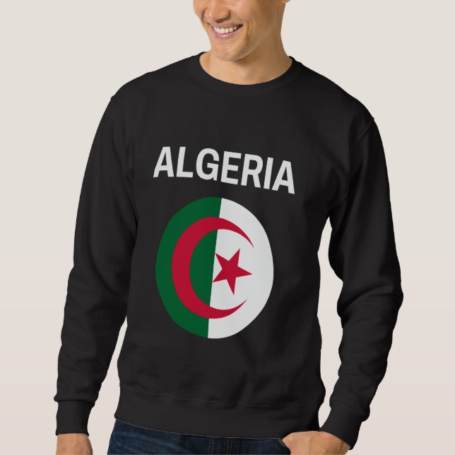 Sudadera Bandera de Argelia moderna (Anverso)