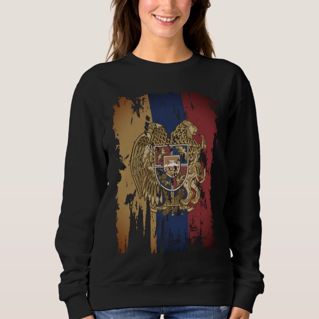 Sudadera Bandera de Armenia (Anverso)