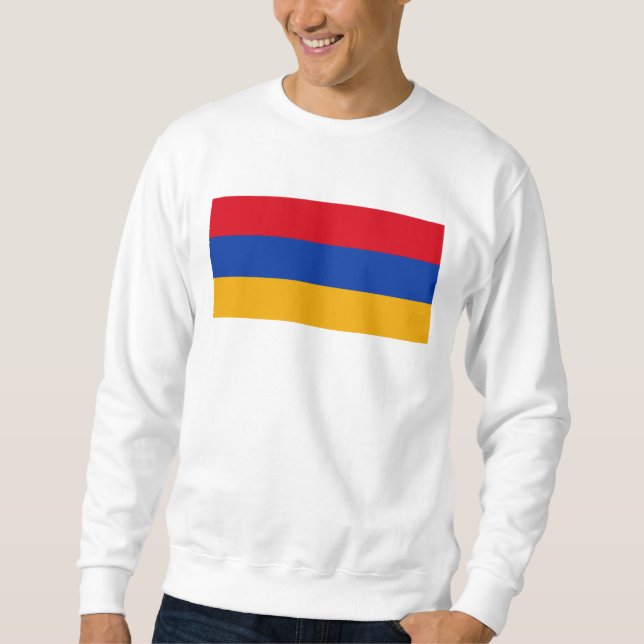 Sudadera Bandera de Armenia (Anverso)