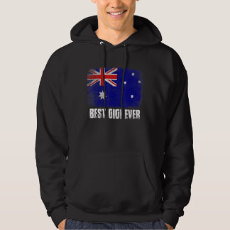 Sudadera Bandera de Australia retro de las mejores Gigi de 