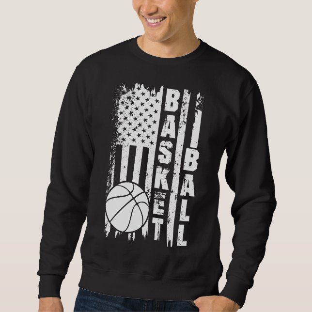 Sudadera Bandera de Baloncesto (Anverso)