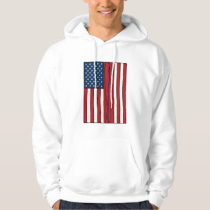 Sudadera Bandera de béisbol deteriorada diseño vectorial vi