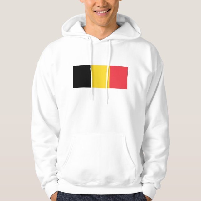 Sudadera Bandera de Bélgica (Anverso)