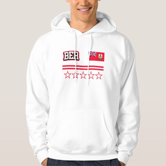 Sudadera Bandera de Bermudas (Anverso)