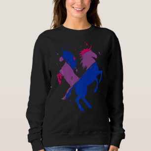 Sudadera Bandera de Bisexualidad del Mes del Orgullo Gay Un