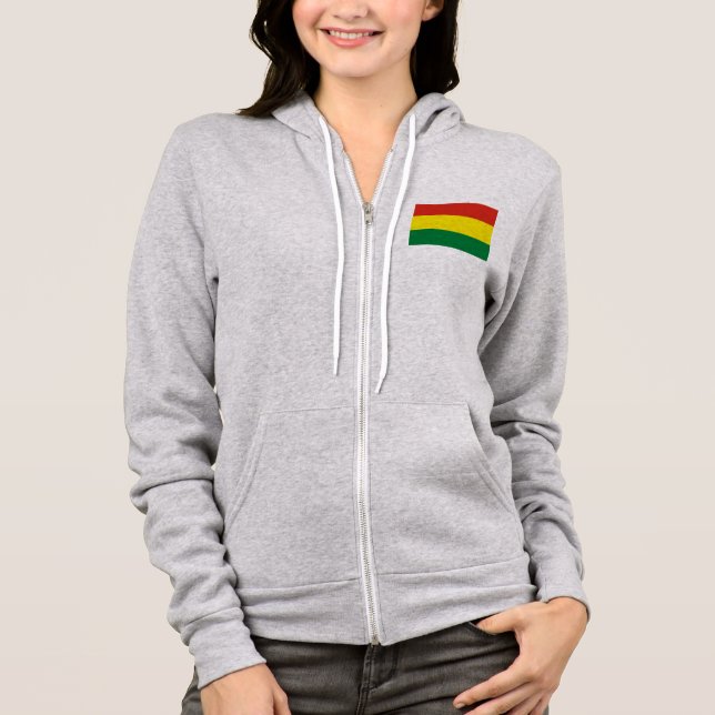 Sudadera Bandera de Bolivia (Anverso)