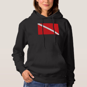 Sudadera Bandera de buceador de SCUBA
