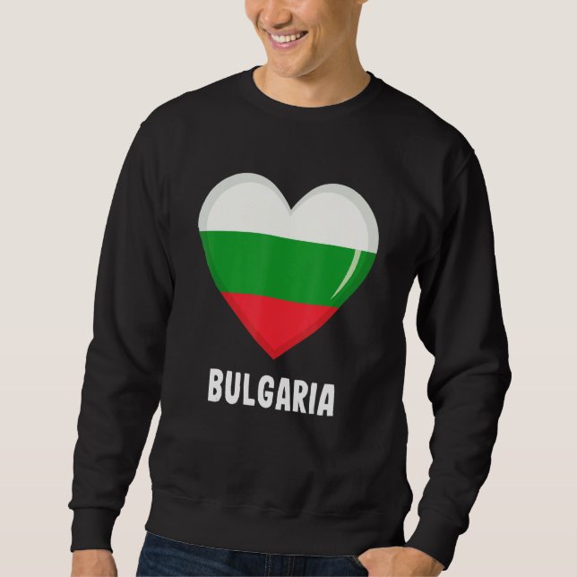 Sudadera Bandera de Bulgaria (Anverso)