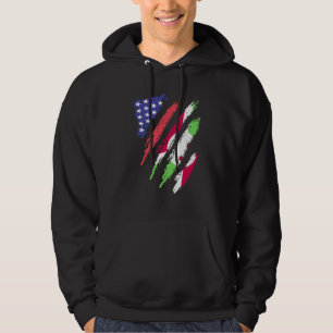 Sudadera Bandera de Burundi Americano Patriota Crece Corazó