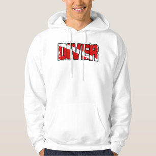Sudadera Bandera de buzo desgastada