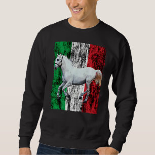 Sudadera Bandera de Caballo Patriótico Italia con problemas