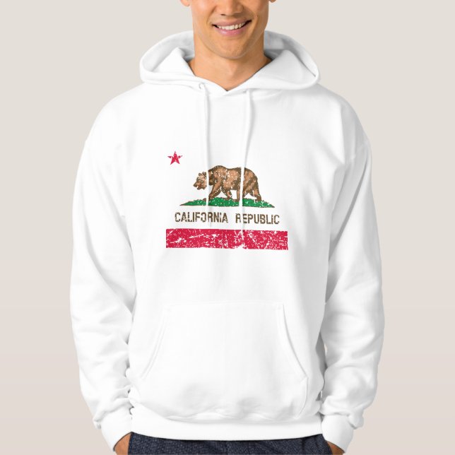 Sudadera Bandera de California (Anverso)