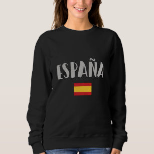 Sudadera Bandera de camiseta de hinchas de fútbol de España