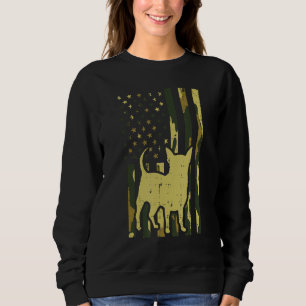 Sudadera Bandera de camo Chihuahua Viñeta Chiwawa Perro pat