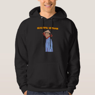 Sudadera Bandera de campos de arroz de agricultores vietnam