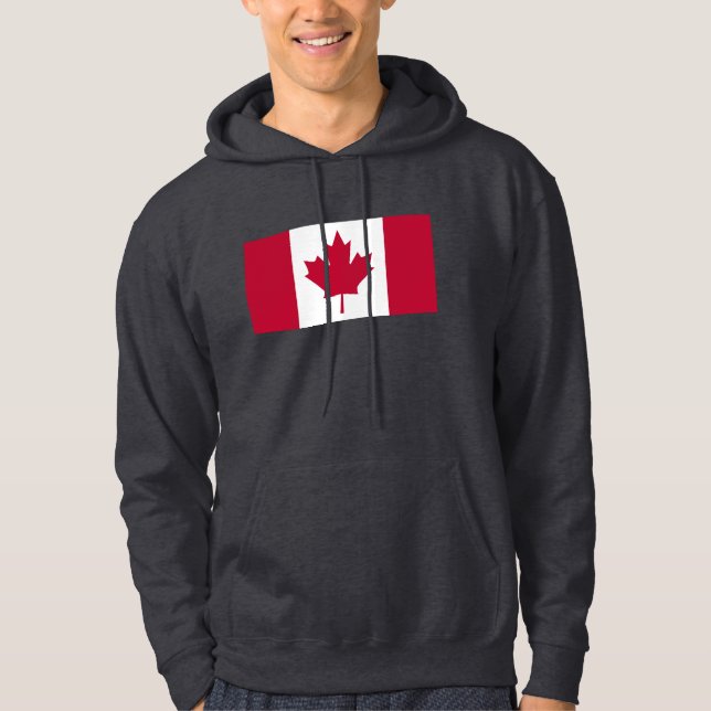 Sudadera Bandera de Canadá (Anverso)