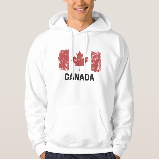 Sudadera Bandera de Canadá (Anverso)