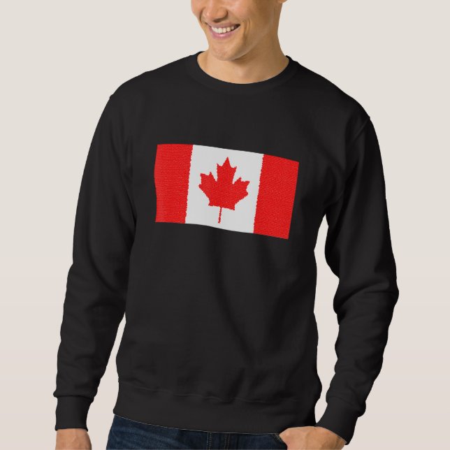 Sudadera Bandera de Canadá (Anverso)