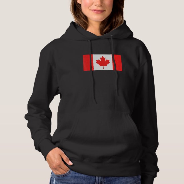 Sudadera Bandera de Canadá (Anverso)