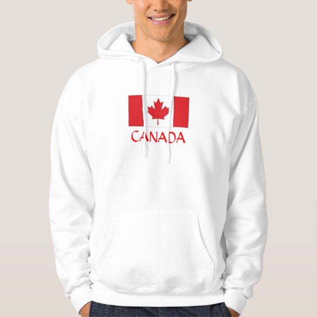 Sudadera Bandera de Canadá (Anverso)