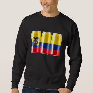 Sudadera Bandera De Cerveza De Colombia En Una Caña - Poder