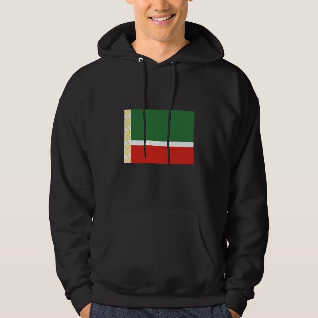Sudadera Bandera de Chechenia (Anverso)