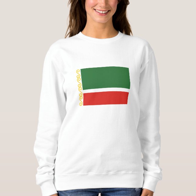 Sudadera Bandera de Chechenia (Anverso)