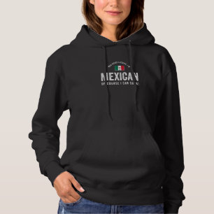 Sudadera Bandera De Chef Mexicano Por Supuesto Que Puedo Co