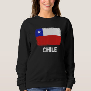 Sudadera Bandera de Chile apoya a mujeres chilenas