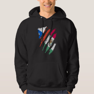 Sudadera Bandera de Chile Cultivado en México Patriota País
