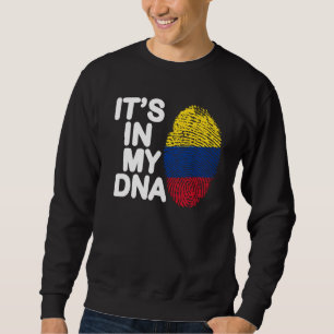 Sudadera Bandera De Colombia Para Los Hombres Es Graciosa E