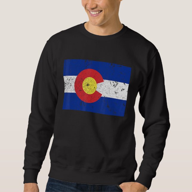 Sudadera Bandera de Colorado (Anverso)