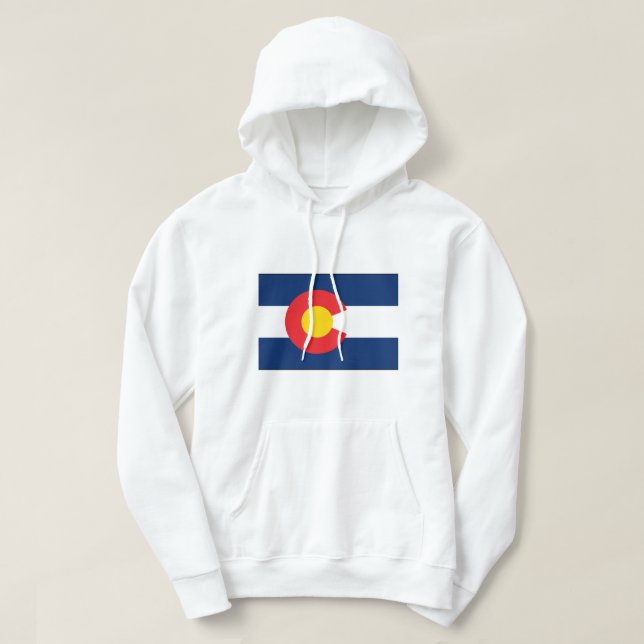 Sudadera Bandera de Colorado (Diseño del anverso)