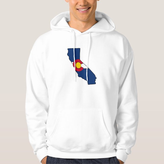 Sudadera Bandera de Colorado de California (Anverso)