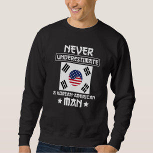 Sudadera Bandera De Corea De Medio Norteamericano