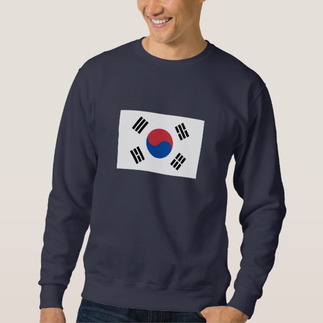 Sudadera Bandera de Corea del Sur (Anverso)