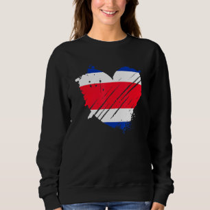 Sudadera Bandera De Costa Rica Me Encanta Que Está En Mi Ad