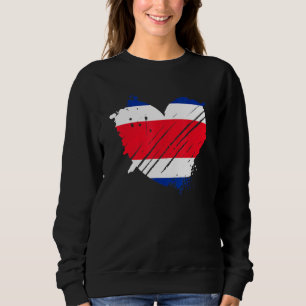 Sudadera Bandera De Costa Rica Me Encanta Que Está En Mi Ad