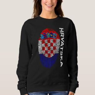 Sudadera Bandera de Croacia Hrvatska
