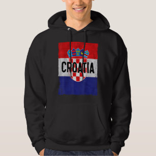 Sudadera Bandera de Croacia Raíces croatas Hrvatske Croacia