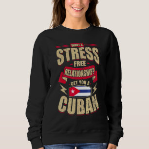 Sudadera Bandera de Cuba Cubanos Orgullosos Hombres y Mujer