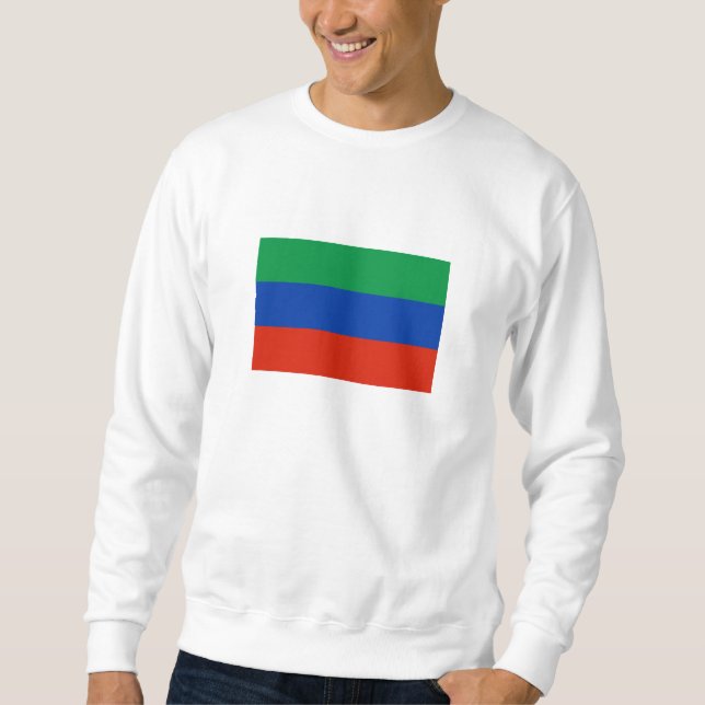 Sudadera Bandera de Daguestán (Anverso)