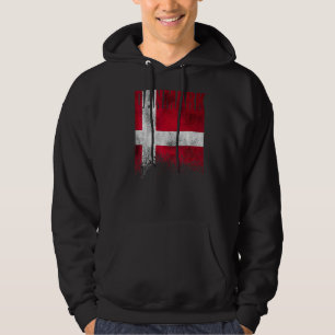 Sudadera Bandera de Dinamarca Bandera Danesa Escandinava Vi